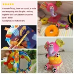 Baby Educational Toys Cloth Book Rustling Coloring Early Learning Toys For Children Toddler Toys 0 12 24 Months Hanging Baby Toy - Image 4